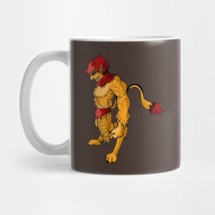 lion man Mug